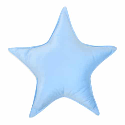 כרית נוי כוכב תכלת