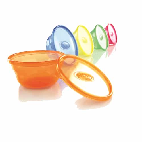 שש קערות ומכסה NUBY